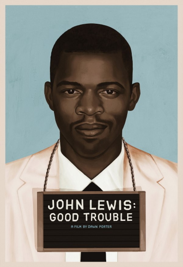 Beskrivende bilde relatert til innholdet i filmen "John Lewis: Good Trouble"