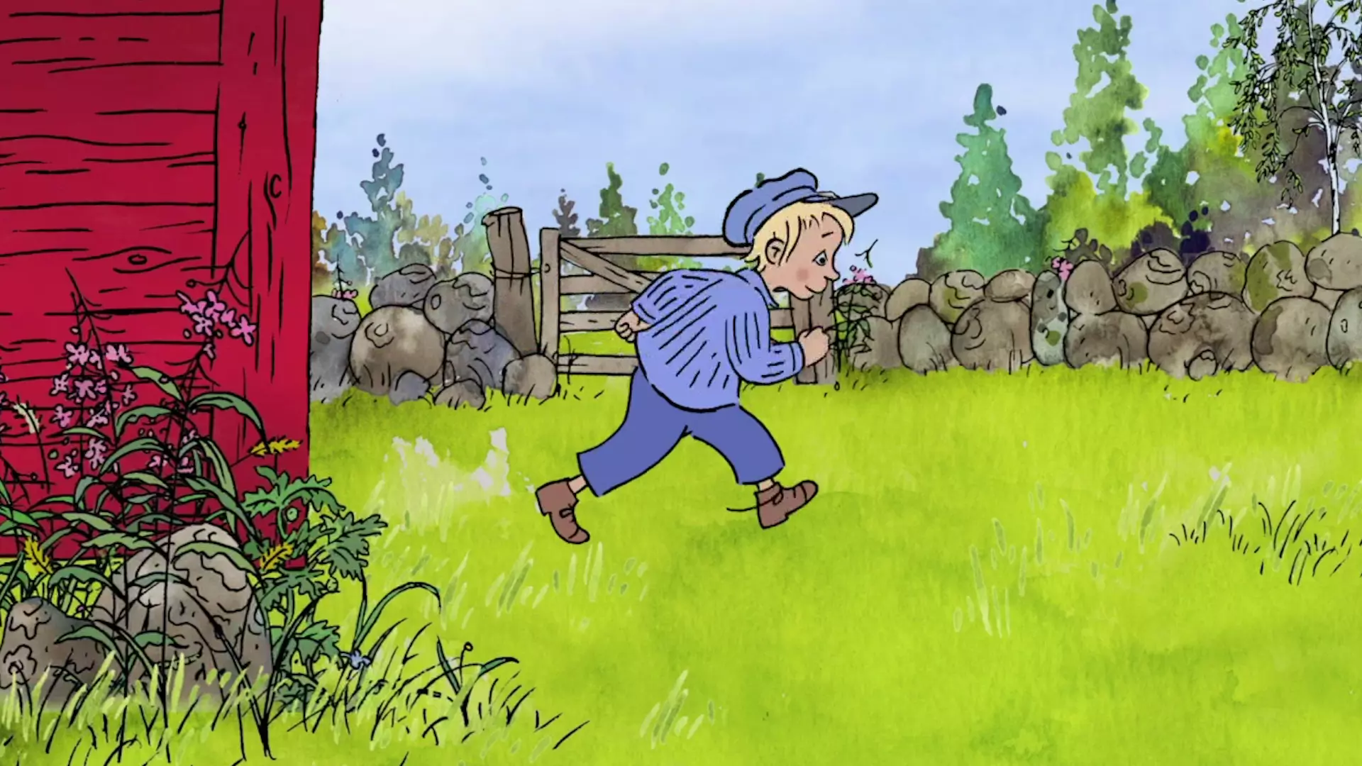 Beskrivende bilde relatert til innholdet i filmen "Emil og Ida i Lønneberget"
