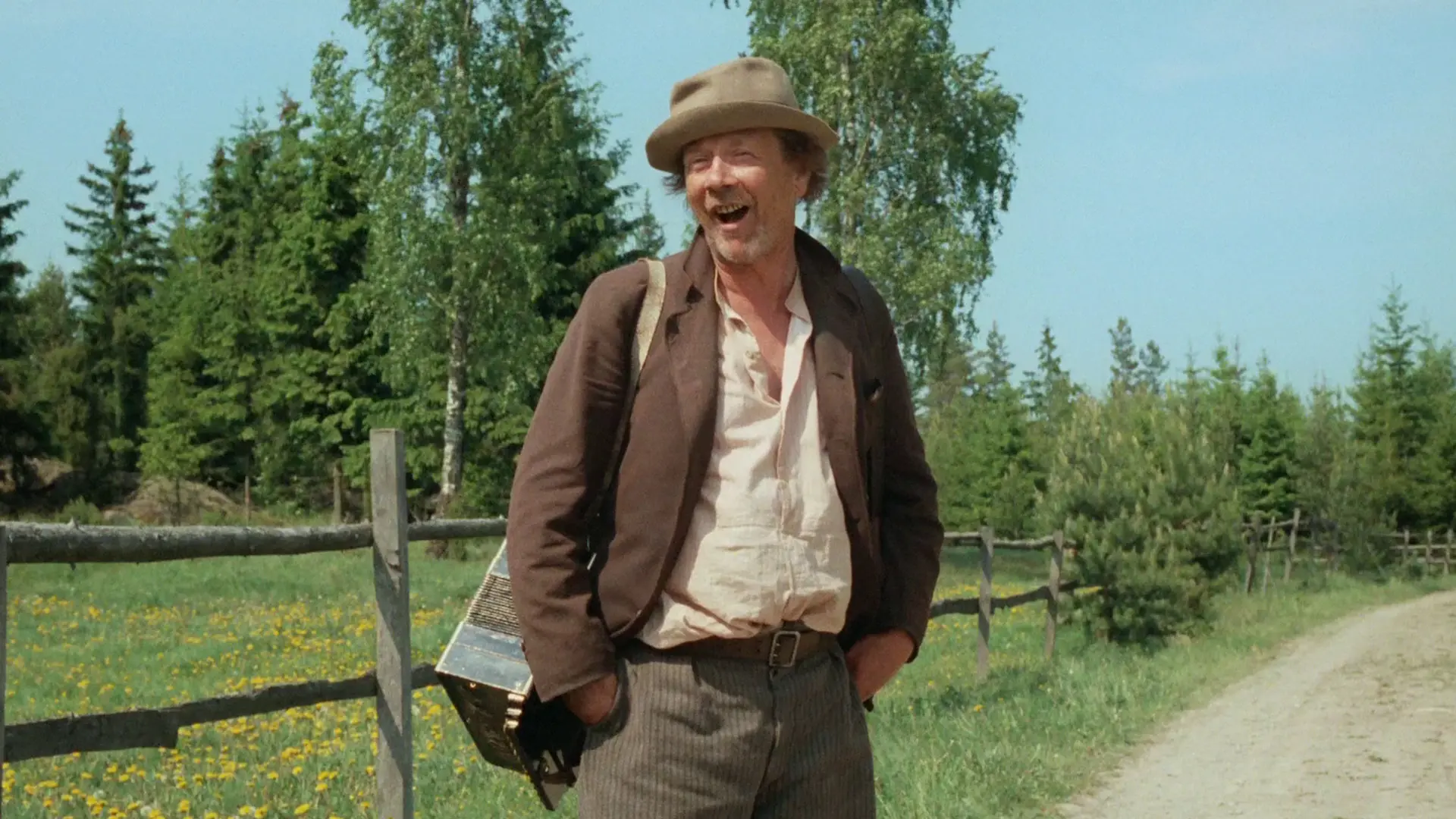 Beskrivende bilde relatert til innholdet i filmen "Rasmus på loffen"