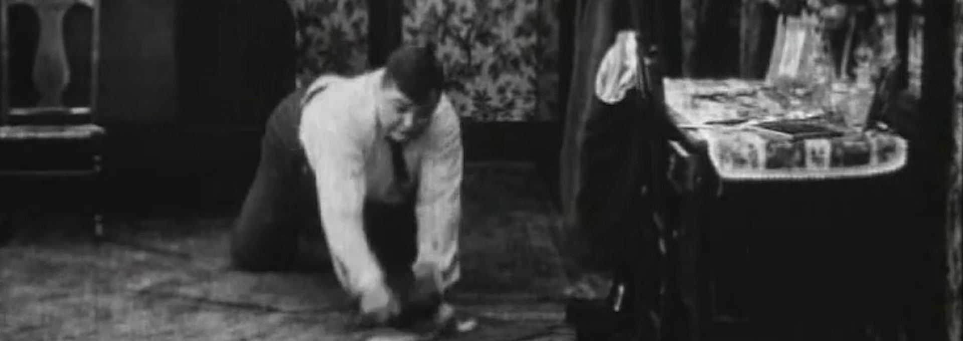 Beskrivende bilde relatert til innholdet i filmen "Den uforbederlige Fatty"