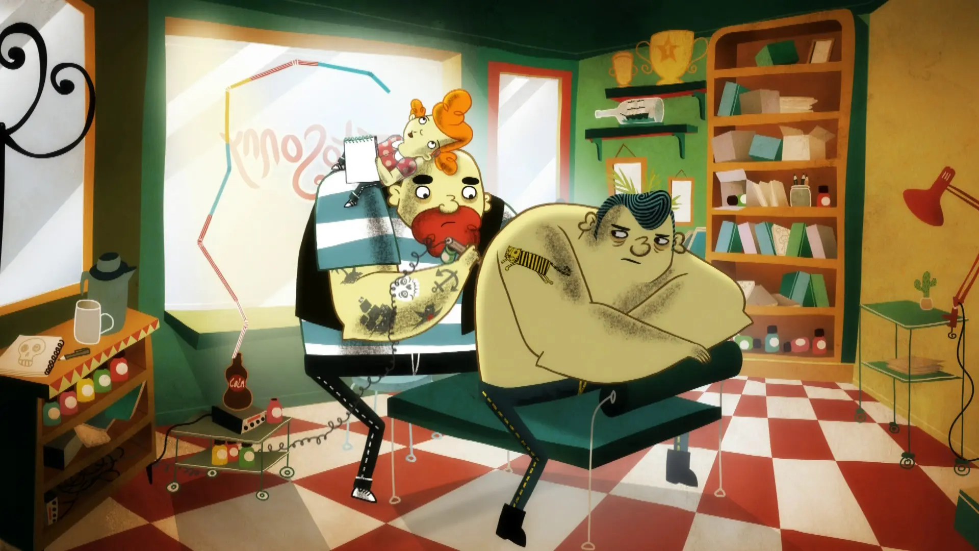 Beskrivende bilde relatert til innholdet i filmen "Tigre & Tatoveringer"