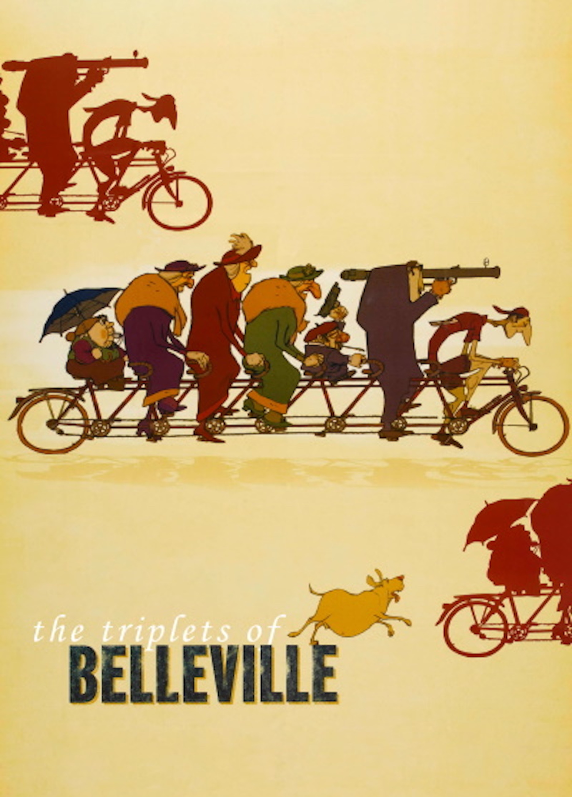 Beskrivende bilde relatert til innholdet i filmen "Trillingene fra Belleville"