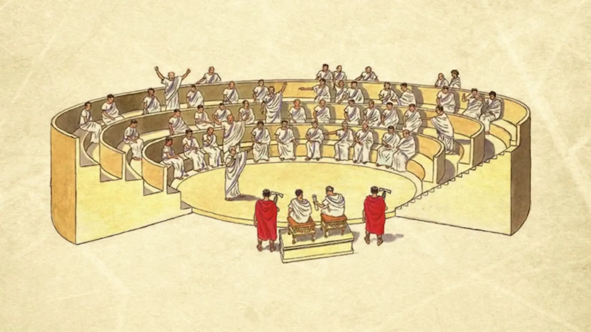 Beskrivende bilde relatert til innholdet i filmen "Demokratiets milepæler"