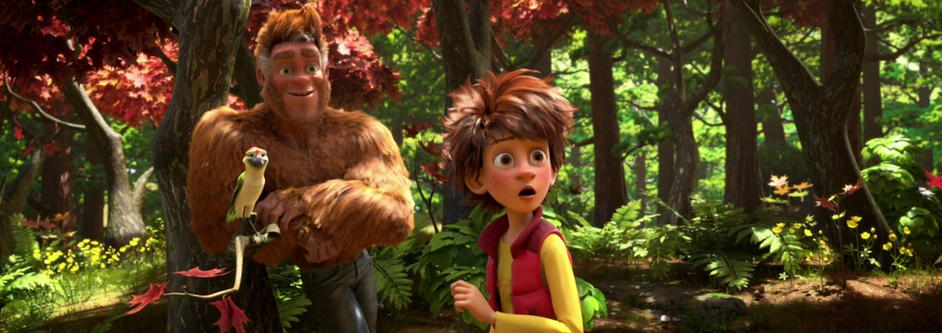 Beskrivende bilde relatert til innholdet i filmen "Bigfoot Junior"
