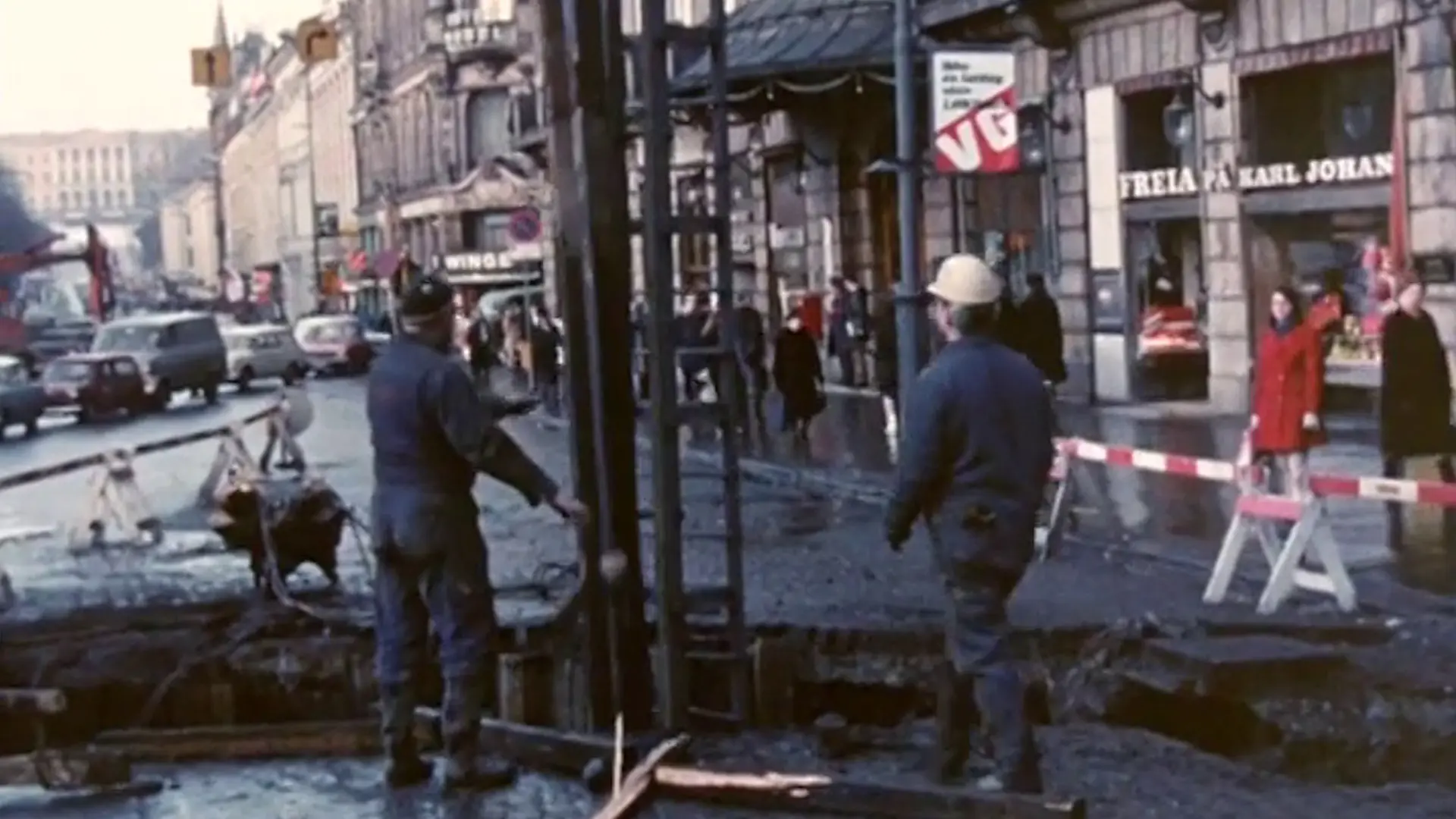 Beskrivende bilde relatert til innholdet i filmen "T-banen i Oslo sentrum"