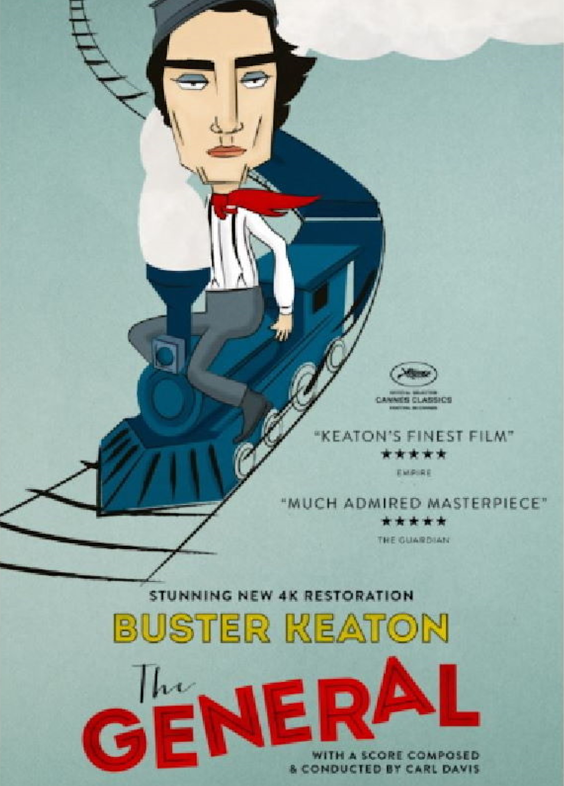 Beskrivende bilde relatert til innholdet i filmen "The General"