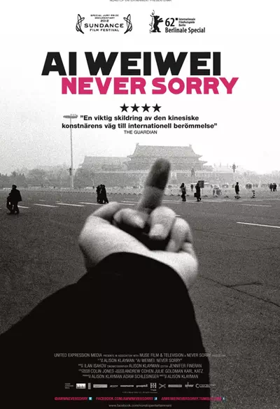 Ai Weiwei - Never Sorry Poster