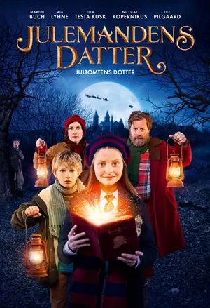 Julemandens datter filmplakat