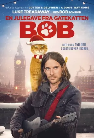 En julegave fra gatekatten Bob filmplakat