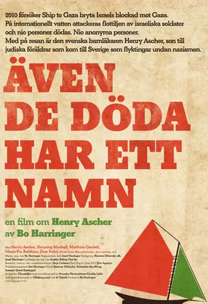 Även de döda har ett namn filmplakat