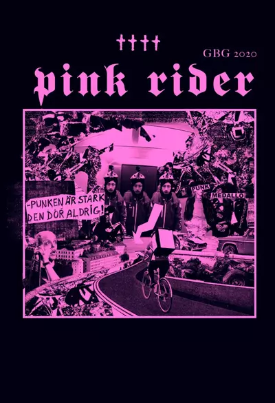 Pink rider Poster