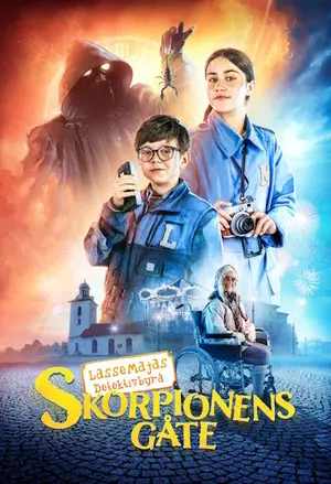 LASSEMAJAS DETEKTIVBYRÅ - SKORPIONENS GÅTA filmplakat
