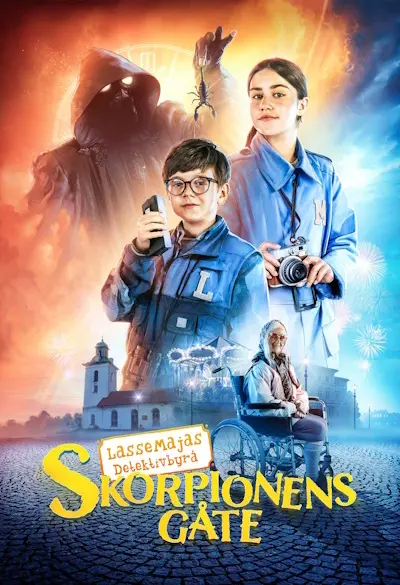 LASSEMAJAS DETEKTIVBYRÅ - SKORPIONENS GÅTA Poster