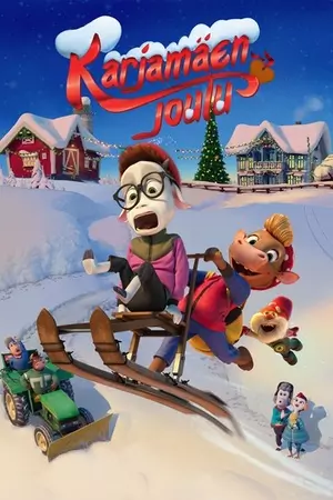 Karjamäen joulu filmplakat