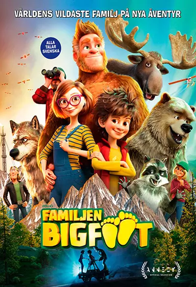 Familjen Bigfoot Poster