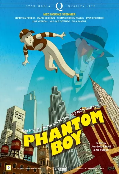 Phantom Boy filmplakat