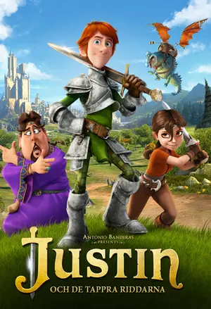 Justin och de tappra riddarna  filmplakat