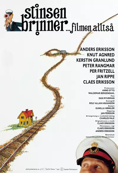 Stinsen brinner ...filmen alltså Poster