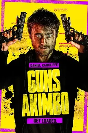 Guns akimbo filmplakat