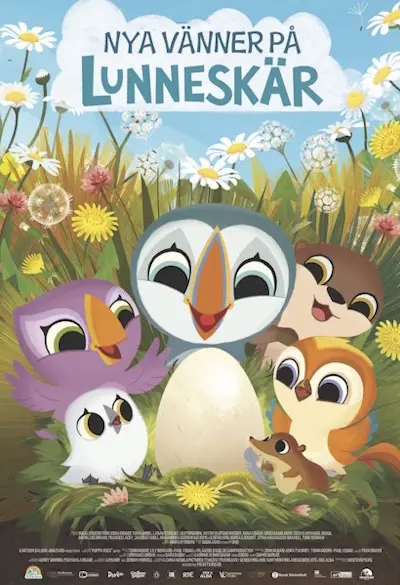 Nya vänner på Lunneskär Poster