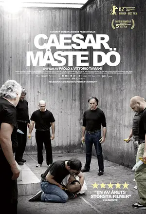 Caesar måste dö filmplakat