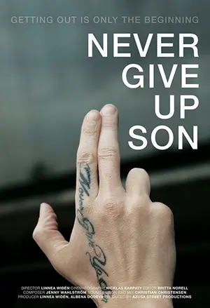 Never Give Up Son filmplakat