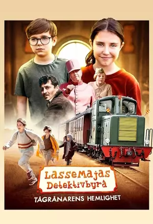 LasseMajas Detektivbyrå - Tågrånarens hemlighet filmplakat