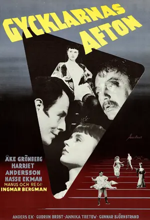 Gycklarnas afton  filmplakat