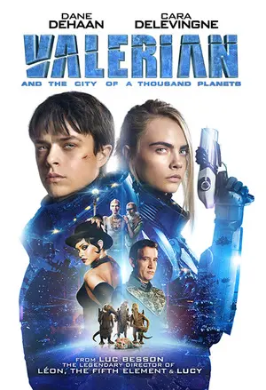 Valerian and the City of a Thousand Planets filmplakat