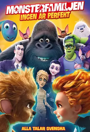 Monsterfamiljen - ingen är perfekt filmplakat