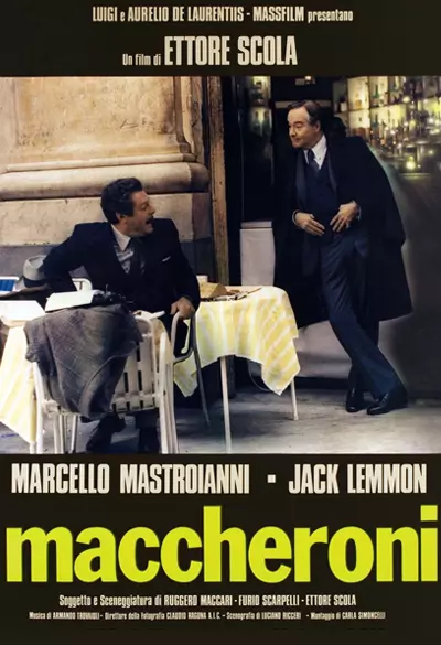 Maccheroni Poster