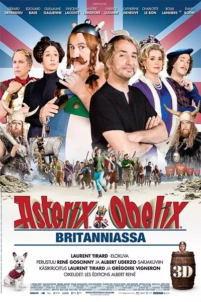 Asterix & Obelix Britanniassa Poster