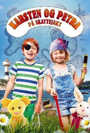 Karsten og Petra på skattejakt  filmplakat