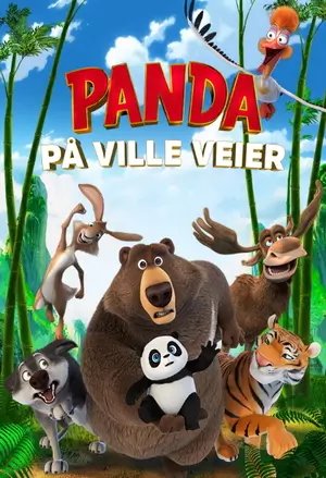 Panda på ville veier filmplakat