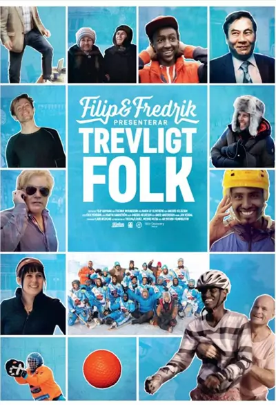 Filip & Fredrik presenterar Trevligt folk Poster