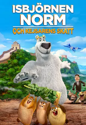 Isbjörnen Norm och kejsarens skatt filmplakat