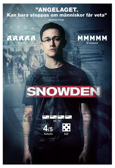 Snowden Poster