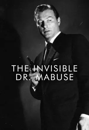 The Invisible Dr. Mabuse filmplakat