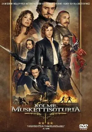 Kolme muskettisoturia filmplakat