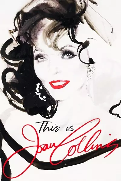 This is Joan Collins Poster