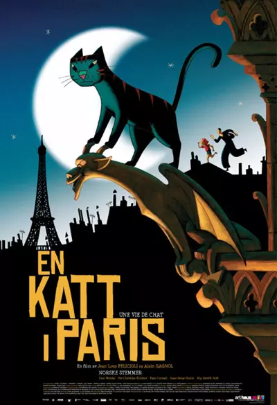 En katt i Paris Poster