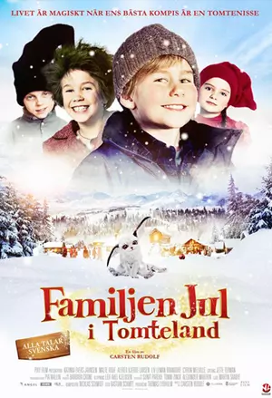 Familjen Jul i Tomteland filmplakat