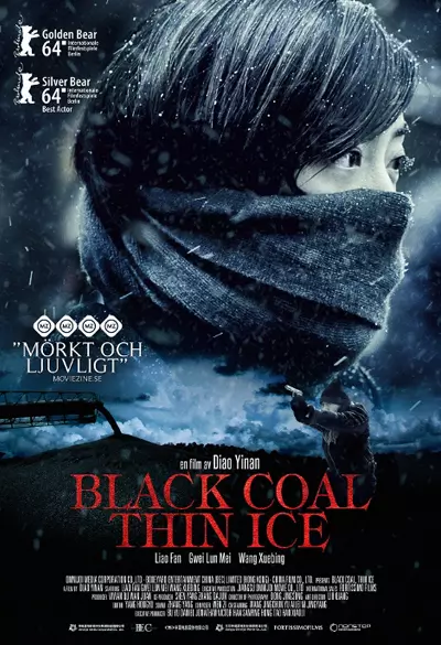 Svart kol tunn is filmplakat