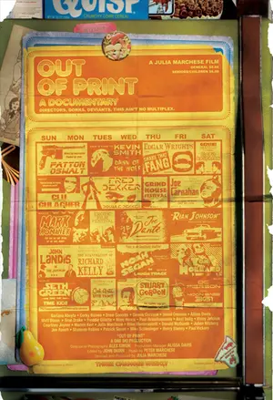 Out of print filmplakat