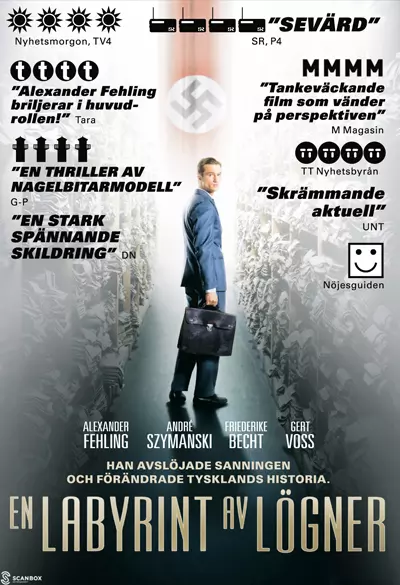 En labyrint av lögner filmplakat