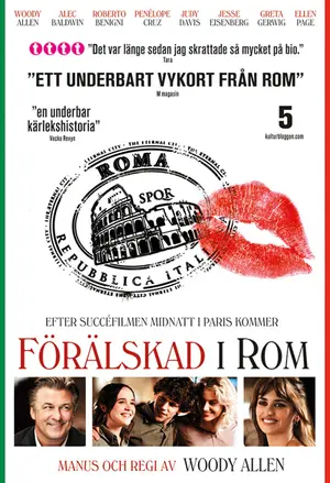 To Rome with love filmplakat