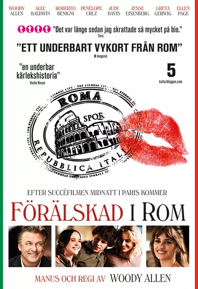 To Rome with love Poster