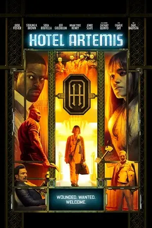 Hotel Artemis filmplakat