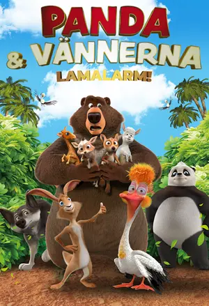 PANDA & VÄNNERNA - LAMALARM! filmplakat