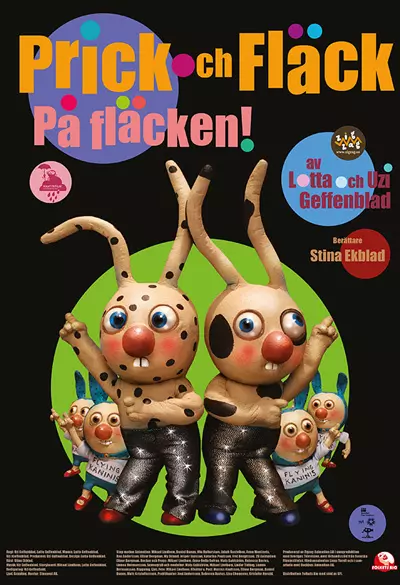 Prick och fläck på fläcken Poster